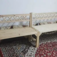 نیمکت چوبی|صندلی و نیمکت|آمل, |دیوار