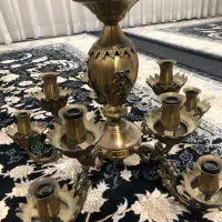 لوستر پنج شاخه برنج