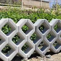 کنار باغچه ای طرح مشبک