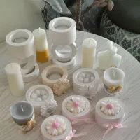 شمعهای دکوری وفانتزی دست ساز|صنایع دستی و سایر لوازم تزئینی|محمدشهر, شهرک پیام (مهرالبرز)|دیوار