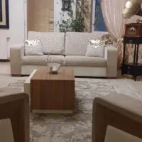 مبل ۷ نفره بهار نارنج با میز وسط