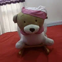 راکر عروسکی خرس (درحدنو)|اسباب‌بازی بچه|تهران, تسلیحات|دیوار
