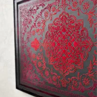 تابلو طرح فرش