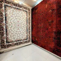 طلایی قرمز ۱۵۰۰ شانه فرش ابراهیم پور|فرش|مشهد, سراب|دیوار