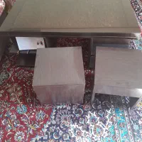 فروش مبل ۷ نفره|مبلمان خانگی و میز عسلی|صحنه, |دیوار