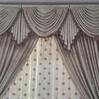 پرده‌ سالم و تمیز