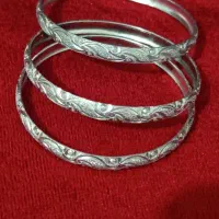 سه عدد النگو نقره