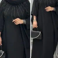 عبا پارچه ترک نگین دار