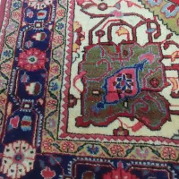 یک جفت قالیچه چهارمتری نایین درحد نو عتیقه|فرش|پرند, فاز ۵|دیوار