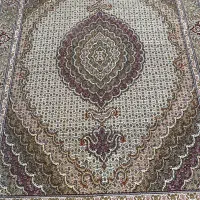 فرش دستباف (بساک) دوجفت ۳ متری ماهی تبریز|فرش|مشکین‌دشت, |دیوار