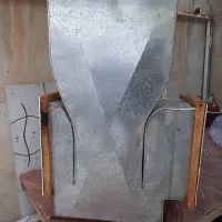 کانال کولر آبی با دریچه