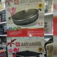 تابه و قابلمه سایز 52 جواهری روکش گرانیت نچسب