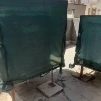 ساخت سایه بان و چهارپایه کولر  و جوشکاری سیار یزد