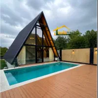 کلبه سوئیسی/زمین ۲۰۰متری/شهرک دریا/بیشه سند‌اماده