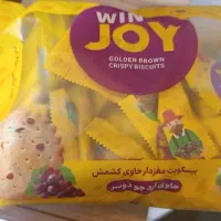 بسکوییت مغز دار حاوی کشمش