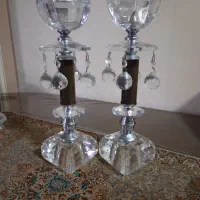 شمعدان و مجسمه های کریستال