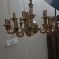 لوستر ۱۵ شعله اصلی درحدنود سالم