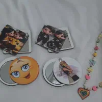 آینه چوبی فانتزی