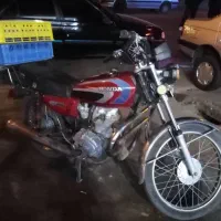 موتور هندا ۱۲۵ پلاک ملی مدل ۸۶دارای بیمه یک ساله