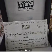 ساعت مچی طلا برنارد اچ مایر سوییس|ساعت|نهاوند, |دیوار