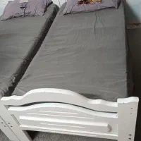 تخت نوجوان چوب با خوشخواب رویال