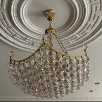 لوستر کریستالی ۶ شاخه ۱۲ شعله