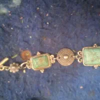 گردنبندنقره ودستبندفیروزه|زیورآلات و اکسسوری|گندمان, |دیوار