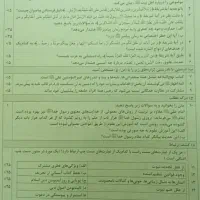 نمونه سوال نهایی یازدهم تجربی|کتاب و مجله آموزشی|قم, نیروگاه|دیوار