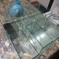 آکواریوم کوچیکه مخصوص ماهی فایتر  خاک چمن رایگان