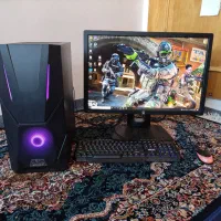 کیس گیمینگ رندرینگ 12 هسته ای نسل 8 با گرافیک 16|رایانه رومیزی|زنجان, |دیوار