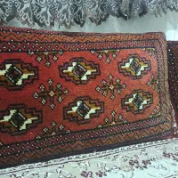 پشتی دست باف توضیحات بخونید