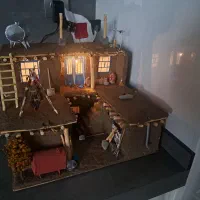 ماکت خانه روستایی