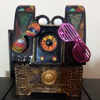 اسپیکر کامپیوتر مدل صندوقچه و ضبط پاناسونیک قدیمی|قطعات و لوازم جانبی رایانه|تهران, فلاح|دیوار