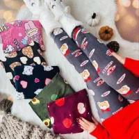 شلوار مخمل کارتونی 30طرح