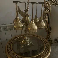 میز و دکوری برنز|مجسمه، تندیس، ماکت|ری, فیروزآبادی|دیوار