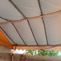 سایبان  برزنت ضخیم ضد اب و سایبان ۶ متری ریلی سبز|کوهنوردی و کمپینگ|شاهین‌شهر, عطار|دیوار