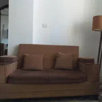 مبل ۸نفره همراه با ساعت ایستاده چوبی