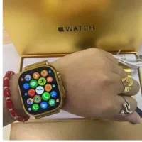 اپل واچ با کیفیت طلایی با 2بندپلمپ