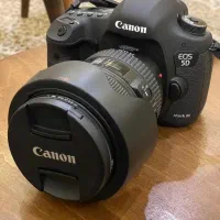 دوربین عکاسی کانن 5Dmarkiii با لنز ۴۲ ۱۰۵ آکبند