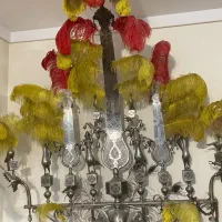 علم سه تیغ شبکه عمل زنده یاد عزیزالله احمدی مهر