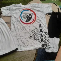 لباس ورزشی با جوراب