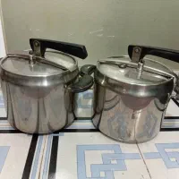 دو عدد زودپز ایتالیایی سالم استیل جنس عالی سالم
