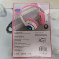 هدفون خرگوشی RGB بلوتوث + AUX|لوازم جانبی موبایل و تبلت|تهران, جلیلی|دیوار