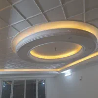 شاگرد واستاد کار گچکاری ساختمان