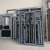 درب و پنجره آلومینیومی و UPVC تور ریلی و ثابت