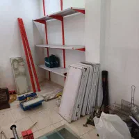 قفسه فلزی|فروشگاه و مغازه|نور, |دیوار