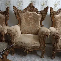 مبل سلطنتی کار دست|مبلمان خانگی و میز عسلی|قم, عمار یاسر|دیوار