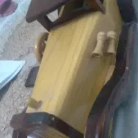 کالسکه چوبی|اسباب‌بازی بچه|اصفهان, رهنان|دیوار