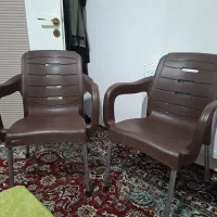 صندلی پلاستیکی پایه فلز
