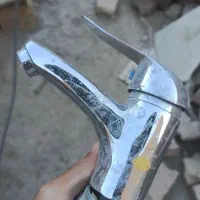 شیر آشپزخانه بدون استفاده